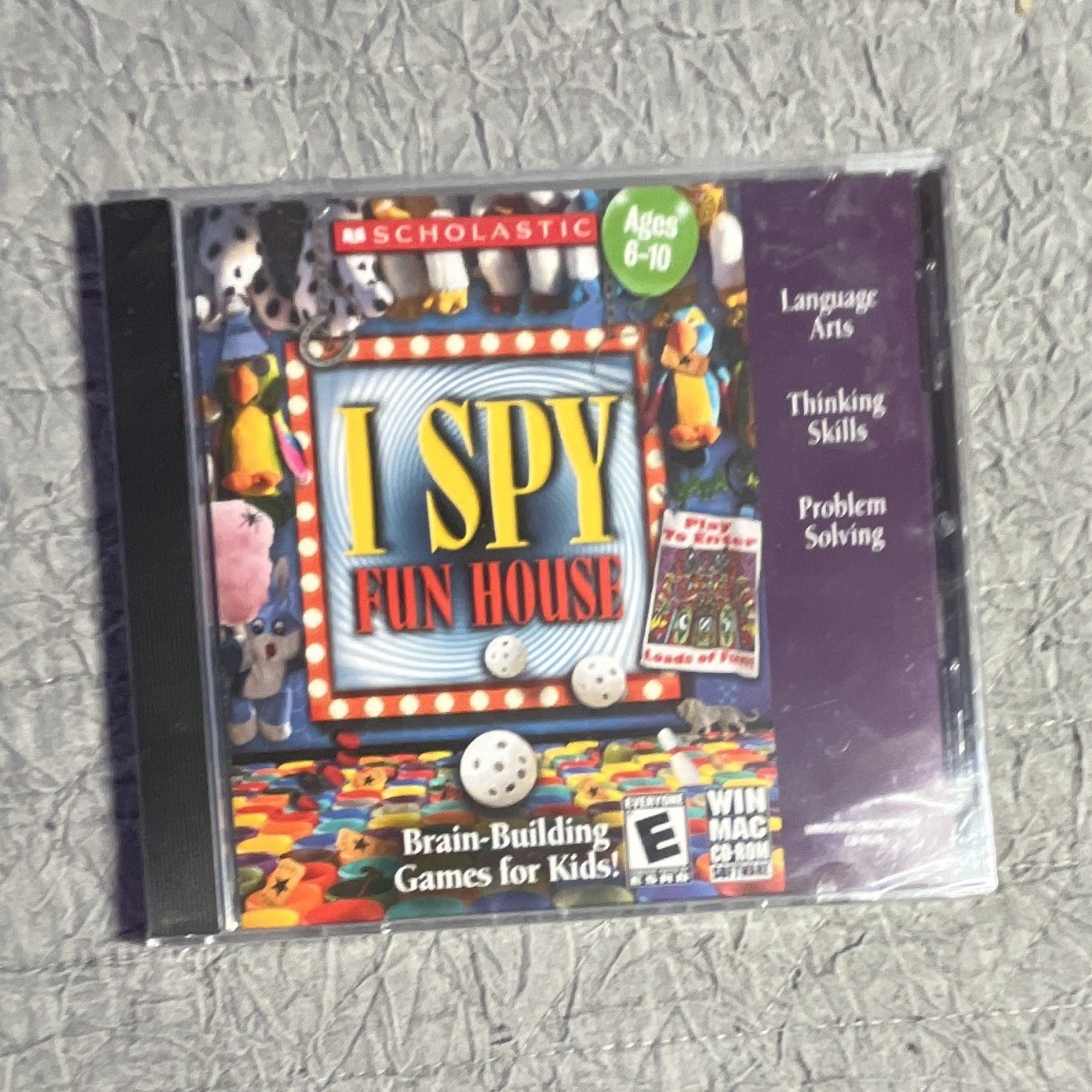 Scholastic I SPY Fun House Early Learning CD-ROM Win/Mac English
