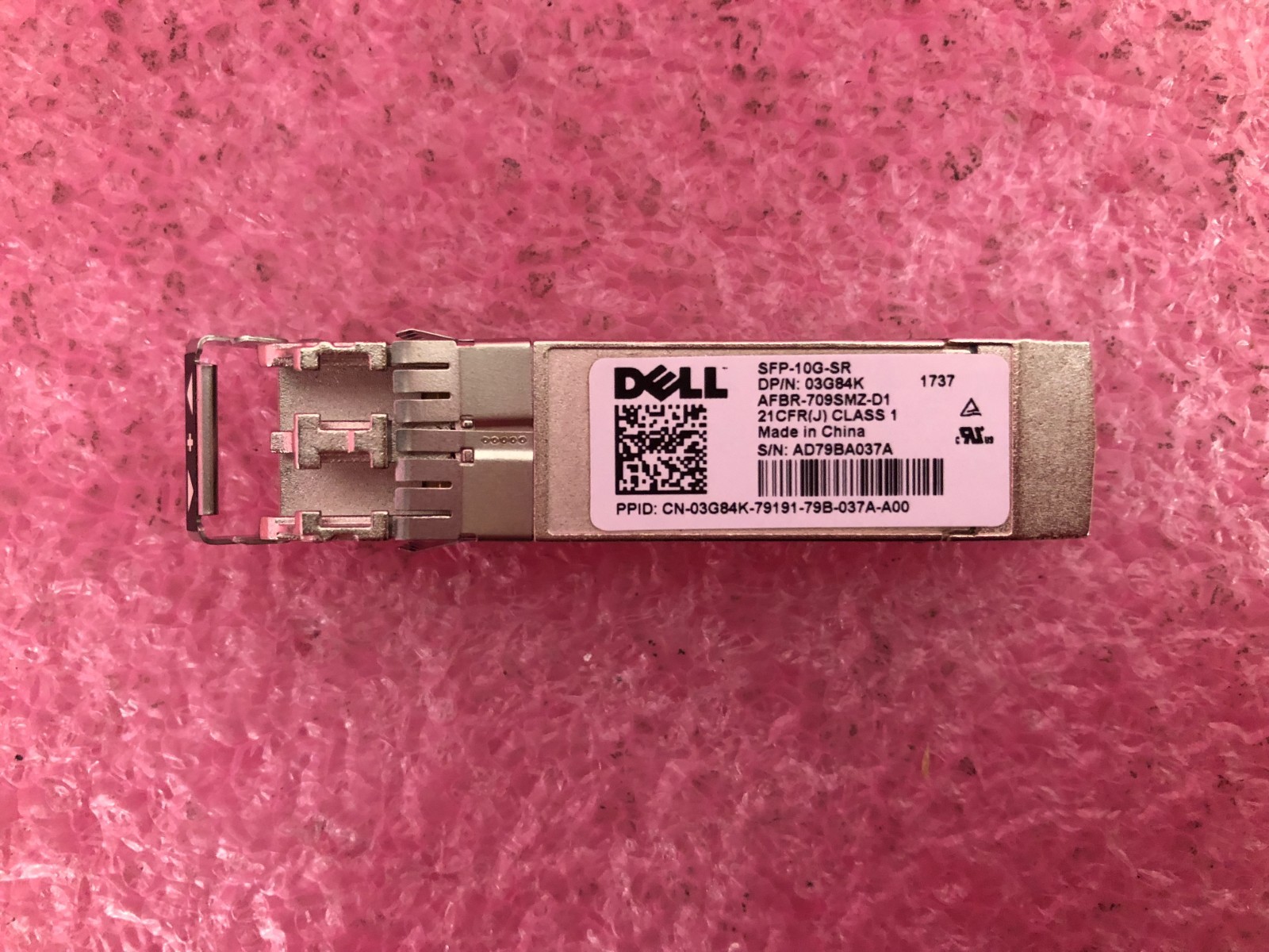 Strong-IT Dell 3G84K 10G SFP+ SR 850NM SFP TRANSCEIVER 407-BBRM