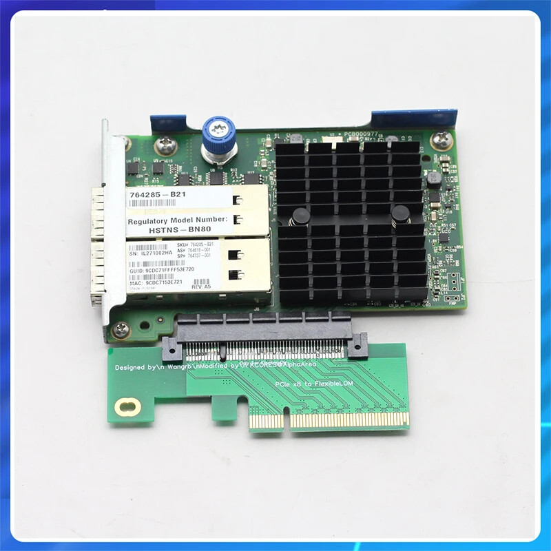 For HP G8 G9 Network card 544+FLR-QSFP 764285-B21 764618/764737-001 10/40Gb