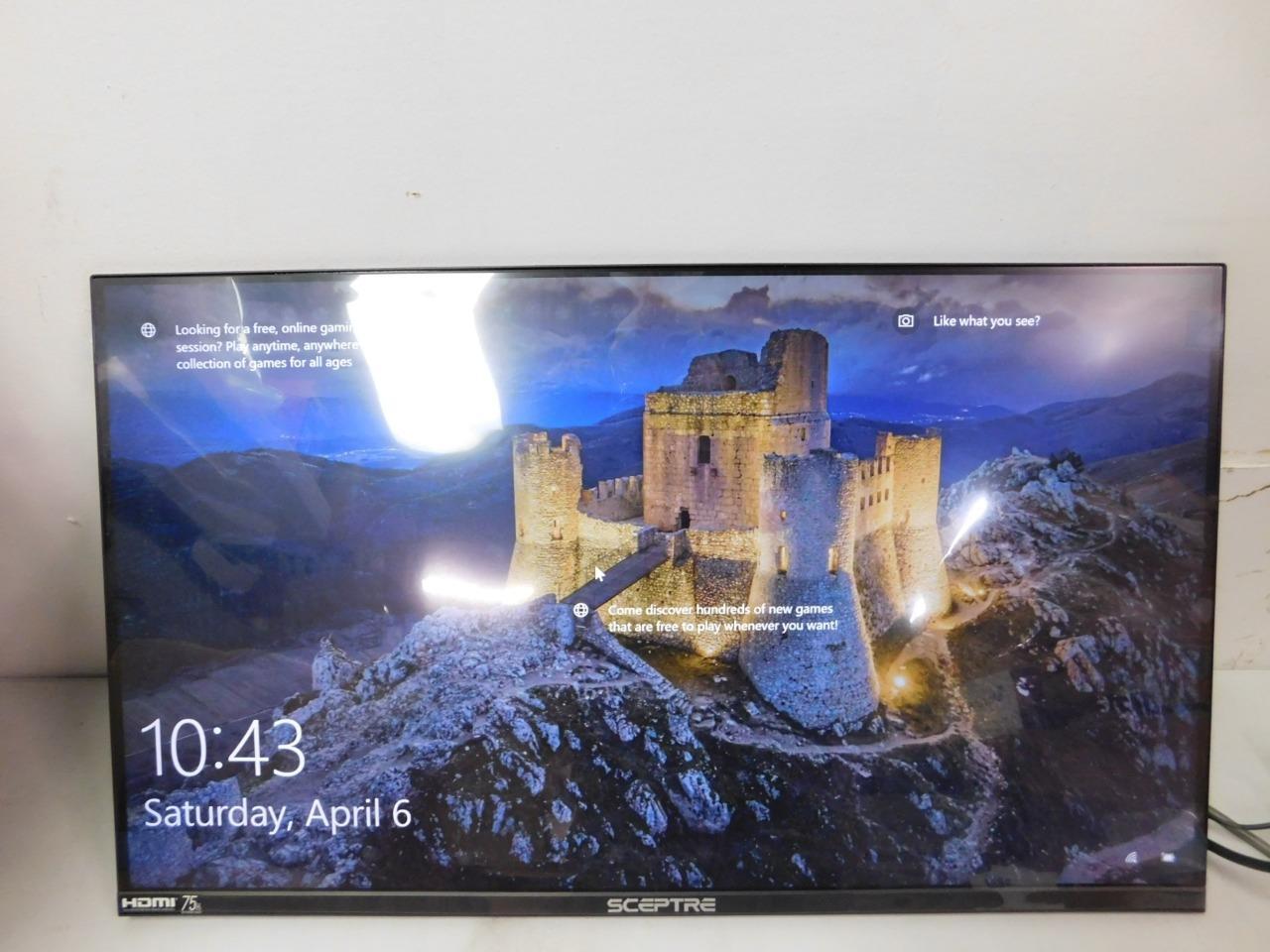 Sceptre 27 inch Edgeless pro F27 75hz Gaming Monitor IPS Adaptive Sync C2