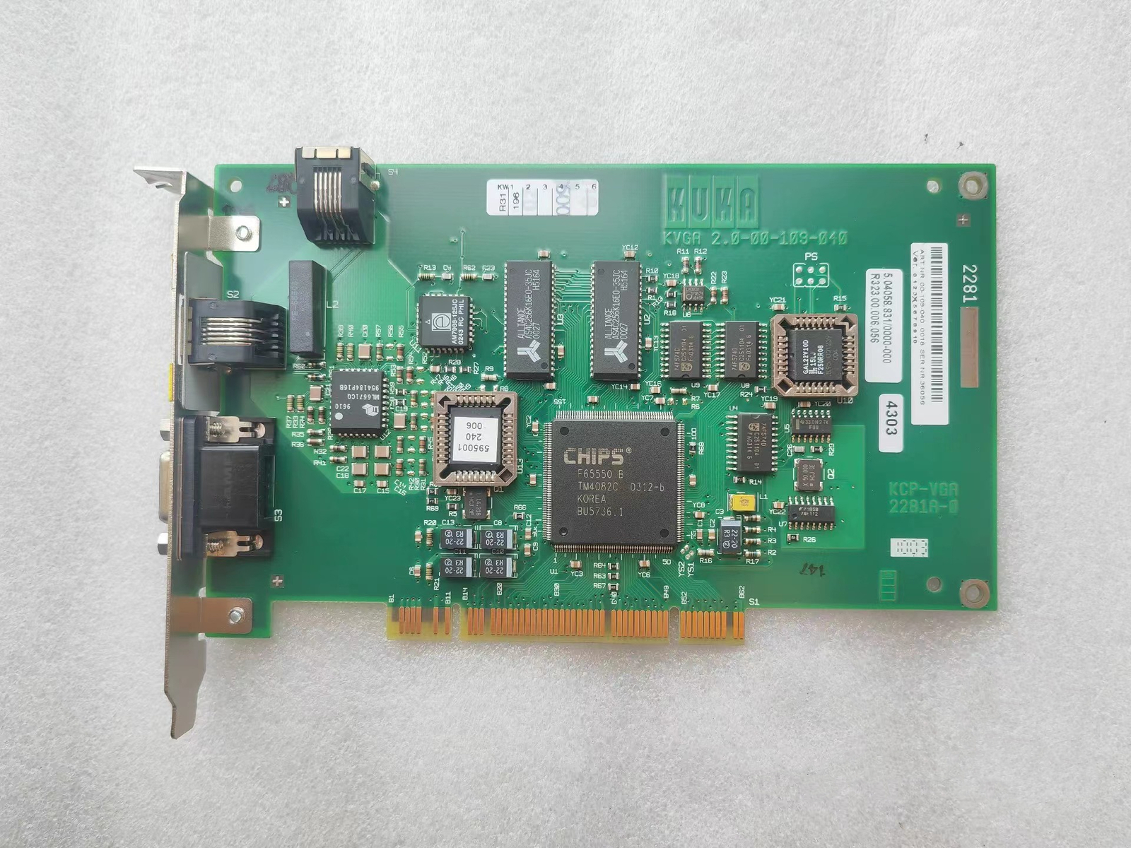 1PCS Kuka KVGA 2.0-00-109-040 Interface Video Card for KC2 2.000109040 CSQ#LD