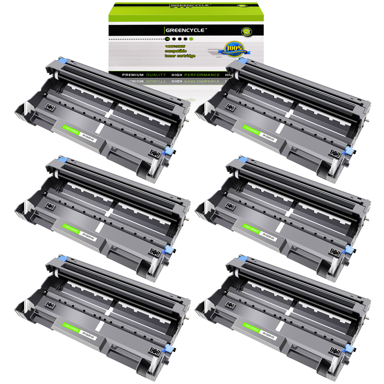 6PK DR520 DR-520 Drum fit for Brother MFC-8660DN MFC-8860N HL-5200 HL-5250 H5280