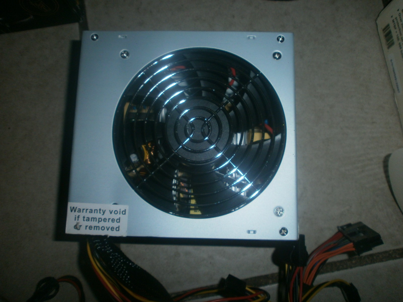 New Coolmax V-500-500w-120MM Silent Fan Power Supply