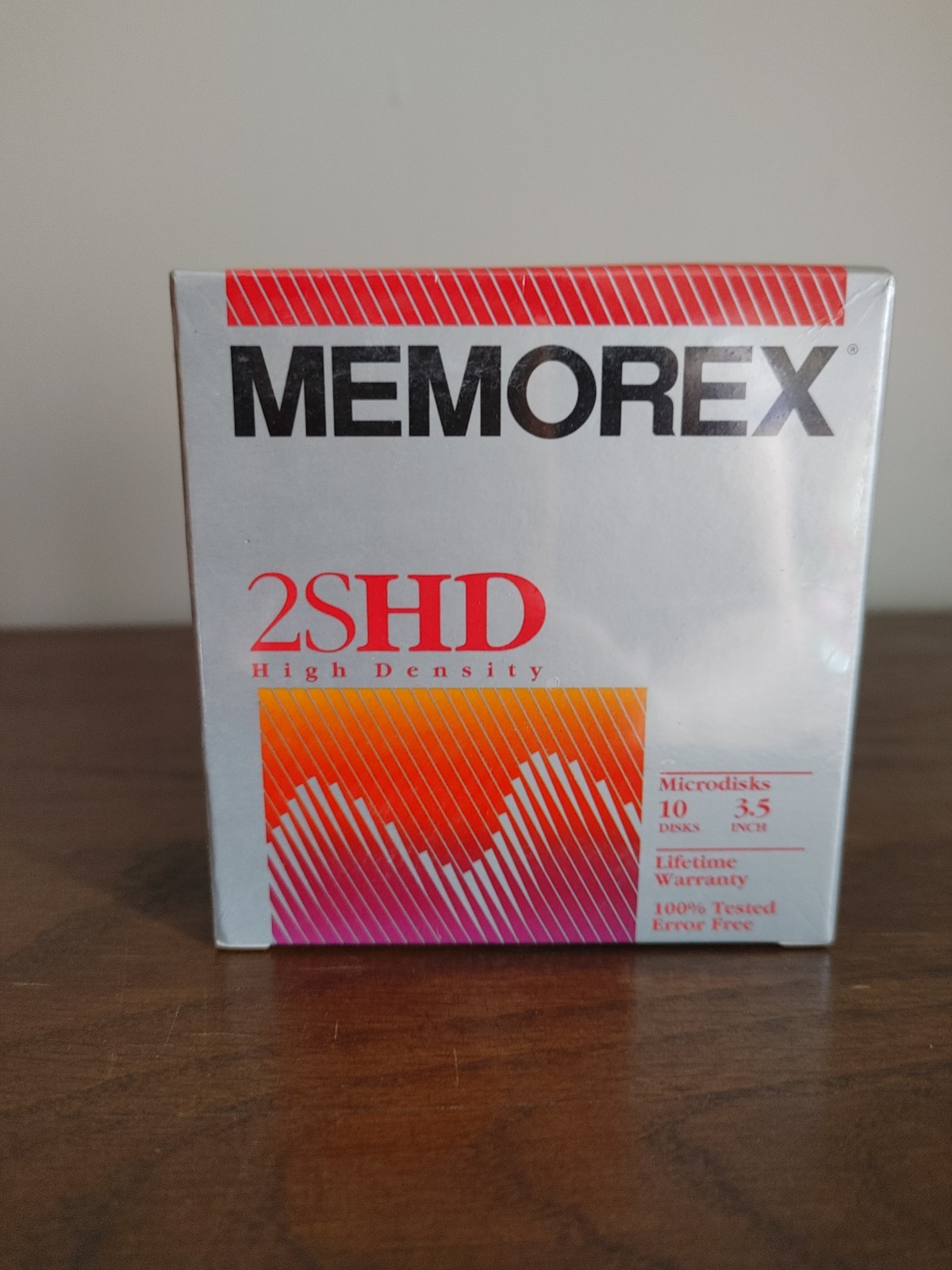Memorex 2S2D Double Sided 3.5" Microdisks Floppy Discs 10-PACK - SEALED