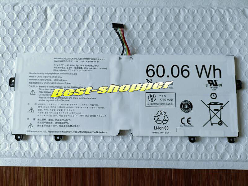 USA 100% New Genuine LBR1223E Battery for LG Gram 14Z970 15Z970 15Z975 15ZD975 