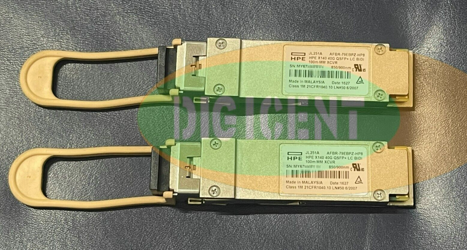 HPE JL251A  X140 40G QSFP+ LC BiDi 100m MM XCVR JL251-61001 AFBR-79EBPZ-HP8