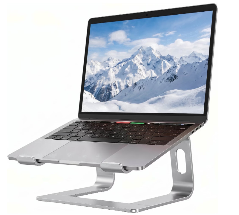 Soporte Laptop Escritorio Elevador Ergonómico Metal Portátil 10-16" Oficina