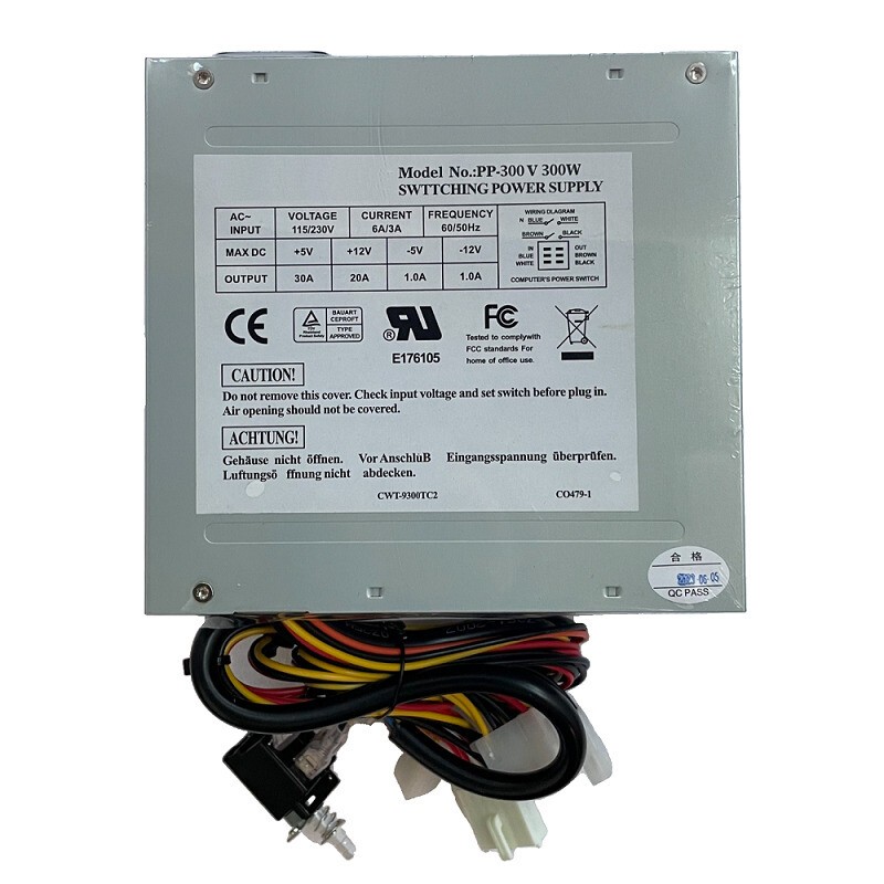 PP-300V 300W Power Supply for ANTEC Industrial Computer AT 140*150*86mm