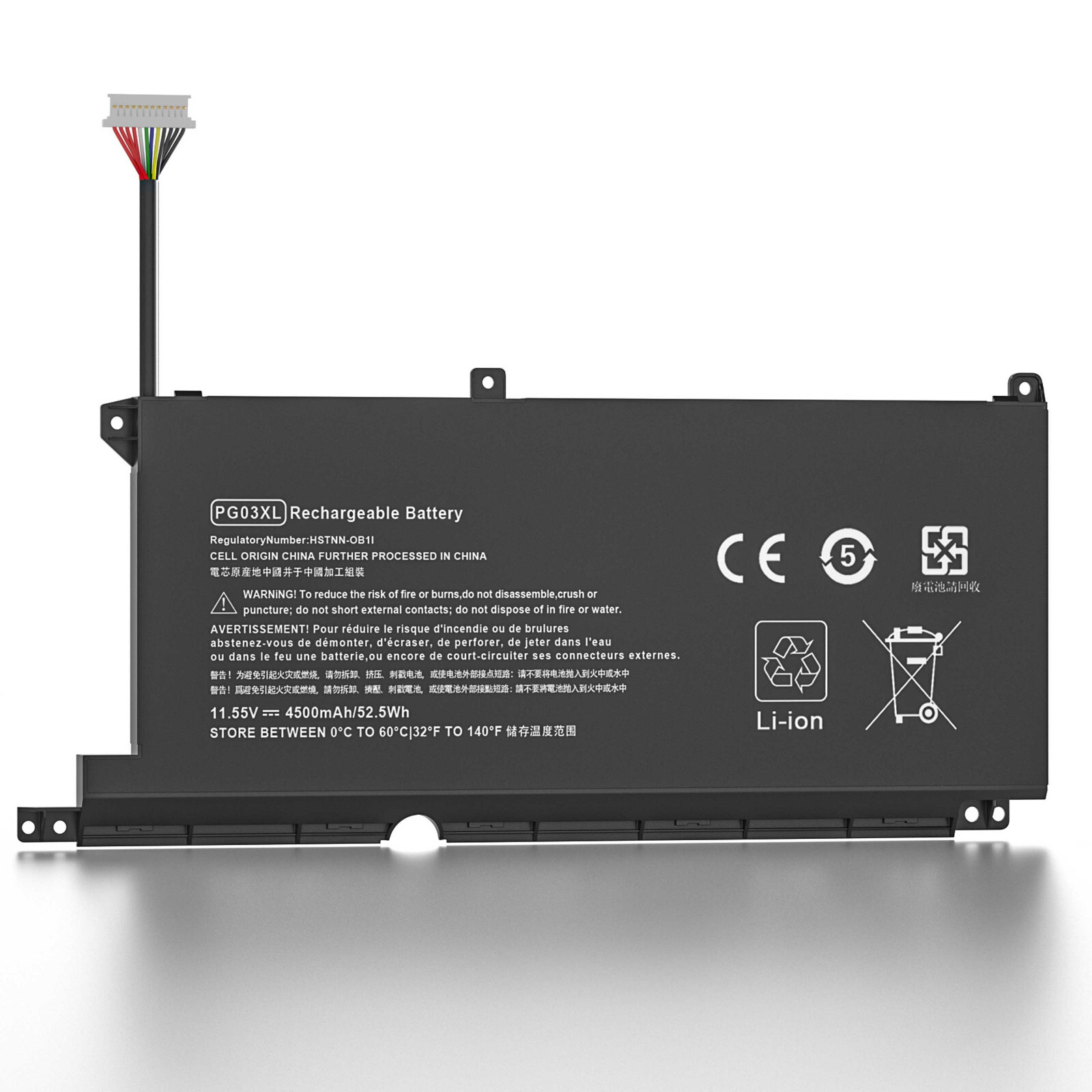 PG03XL Laptop Battery for HP Pavilion Gaming 15-DK Series L48485-005 L48495-005