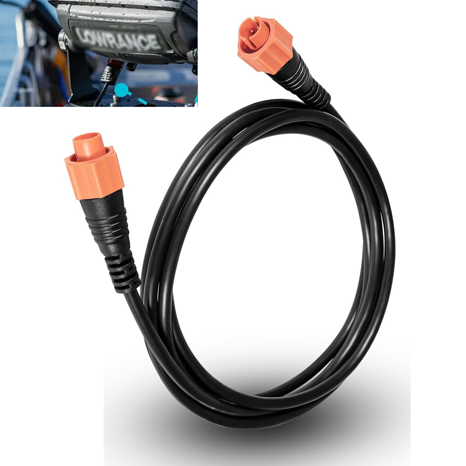 3005.6855 Replacement for Lowrance Ethernet Crossover Cable, Cat5e Cable, 6-Feet