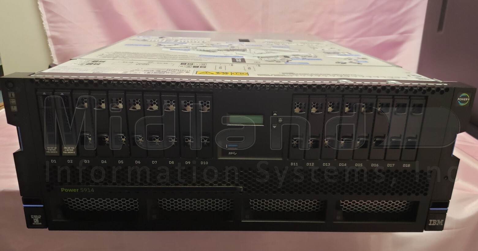 IBM 9009-41A Power S914 8-core 2.8/3.8Ghz EP12 AIX
