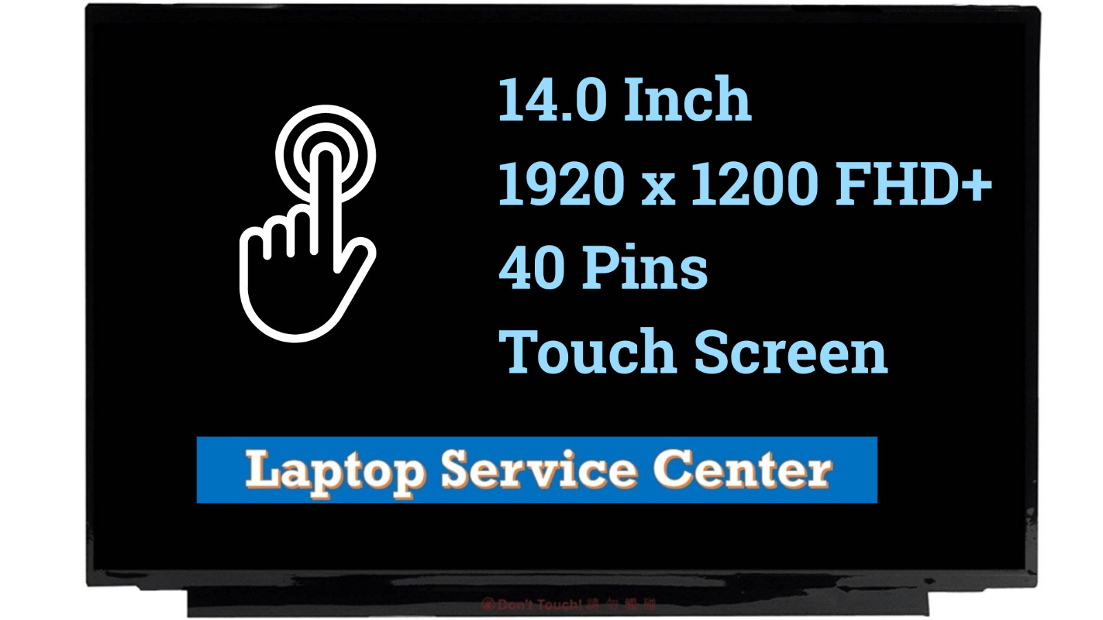N140jcn-elk-rev.c1 Innolux Lcd 14.0" FHD Touch 40 Pin Cb514-6ht