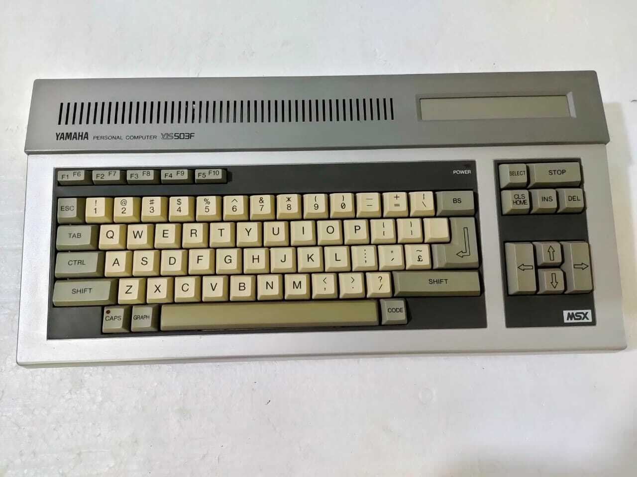 Christmas offer Vintage YAMAHA F 503 sakhr صخر msx arabic 1980,s Japan 
