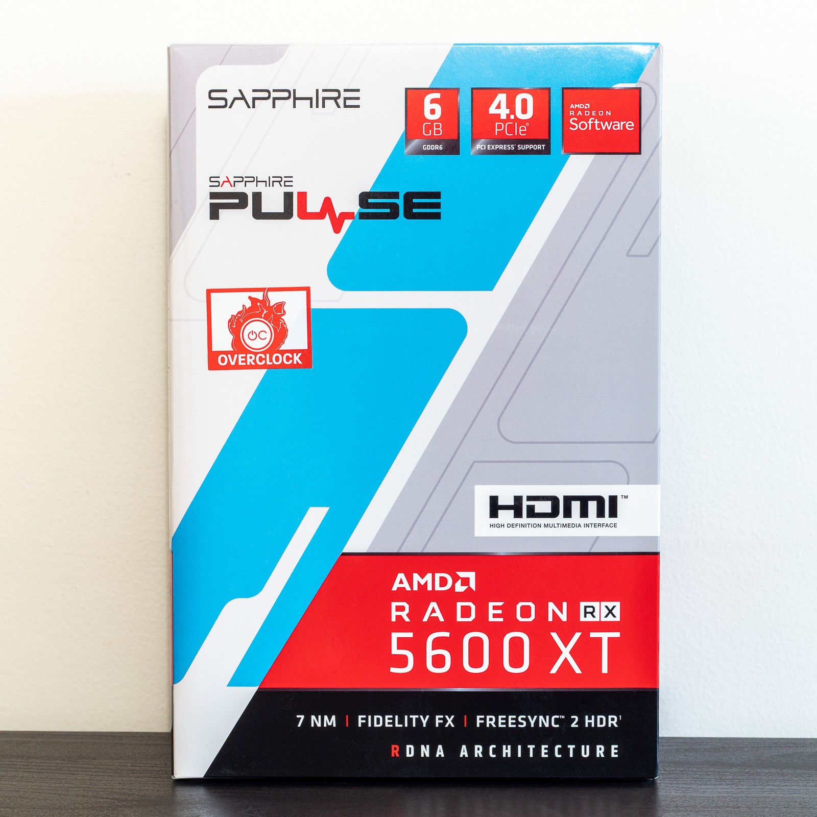 NEW Sapphire Pulse Radeon RX 5600 XT OC 6GB GDDR6 299-4E426-210SA