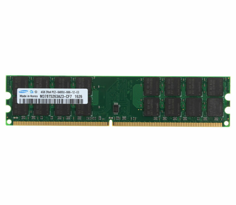 LOT Samsung 4GB DDR2 PC2-6400U 800MHz 240PIN DIMM Desktop Memory Only For AMD