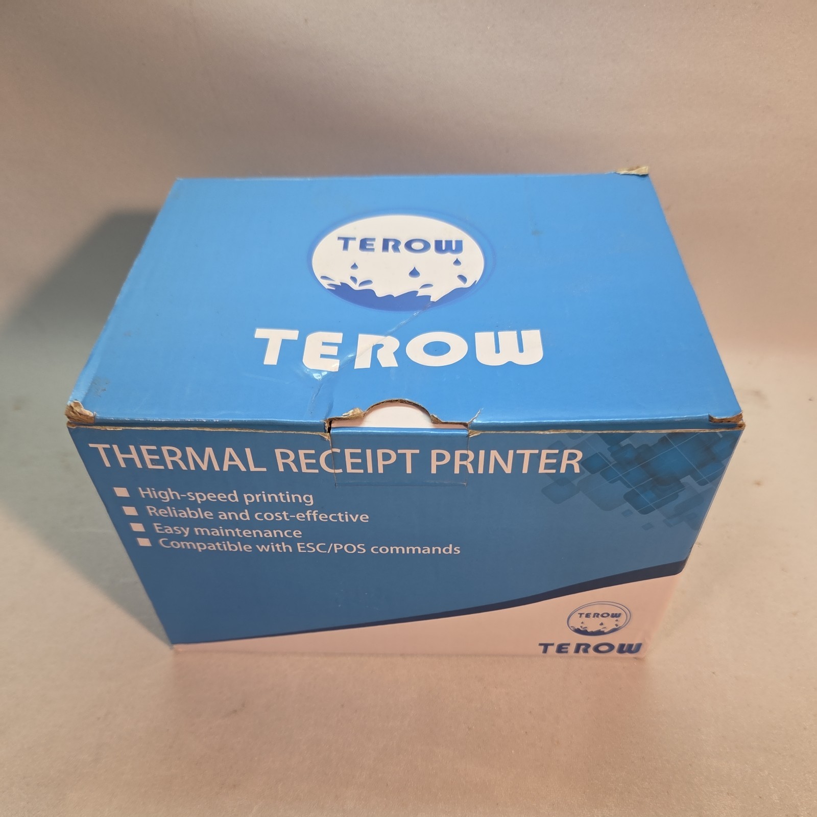 Terow Point Of Sale Black Thermal Receipt Printer POS-5890K USB B5