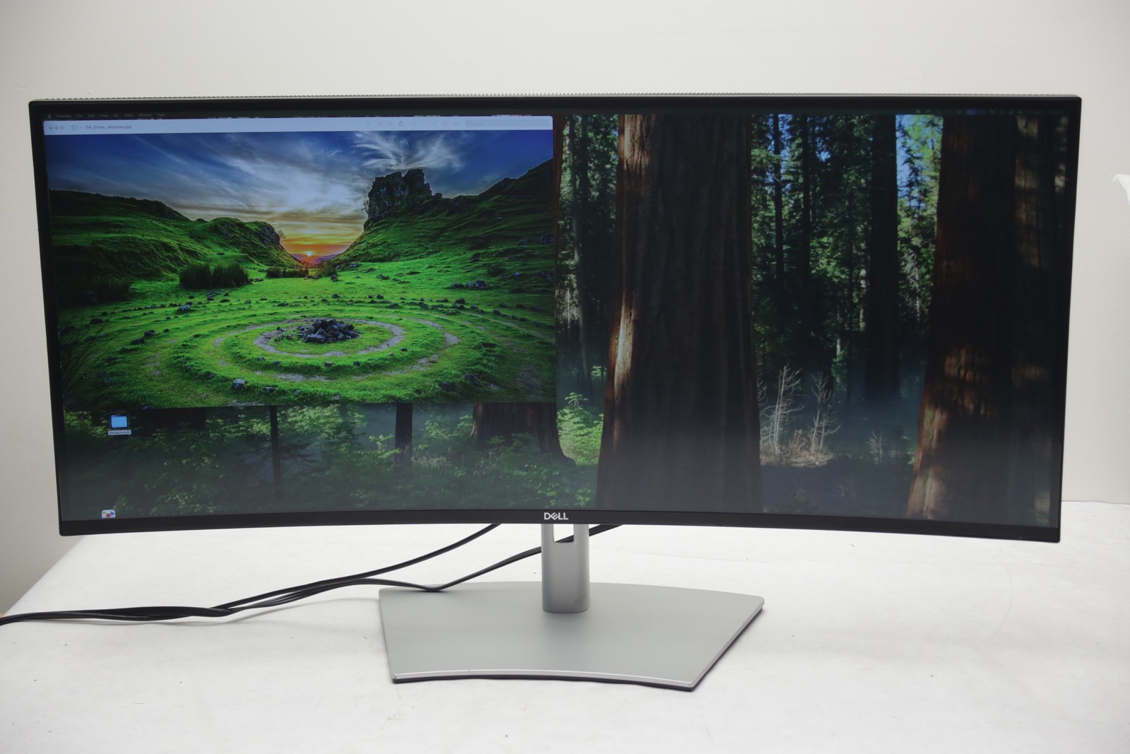 Dell UltraSharp U3821DW 38in Curved IPS Monitor 3840x1600 USB-C HDMI DP RJ45