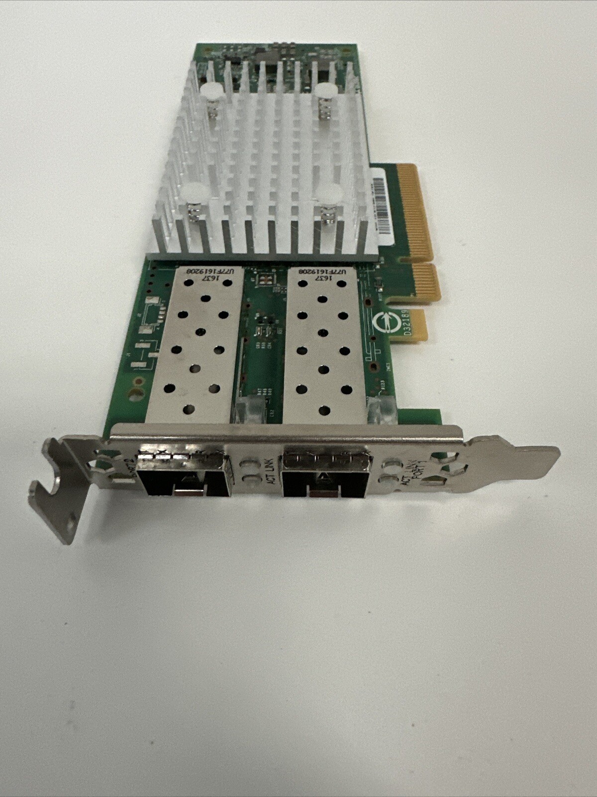 Dell QLogic QL45212HLCU-DE Dual Port 25GB PCIe Network LP Card P/N:AH2010406-01