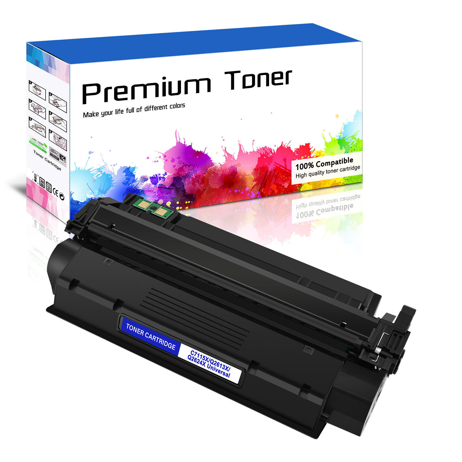 C7115X 15X Toner Cartridge for HP LaserJet 1200 1220 3300 3310 3320 3330 3380