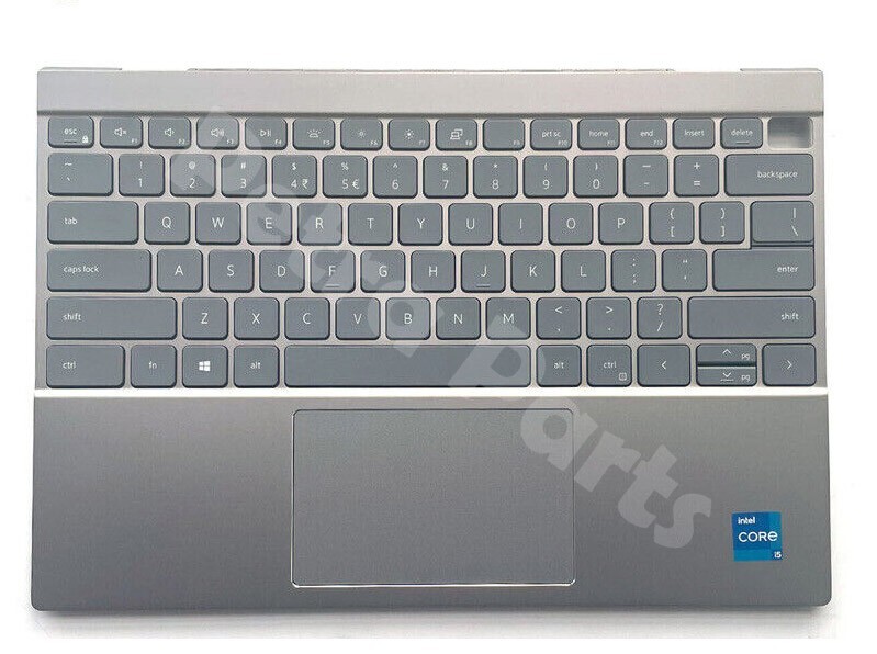 BENT For Dell Inspiron 5000 5310 0WGFFX Palmrest Upper Case Keyboard Backlit 1x