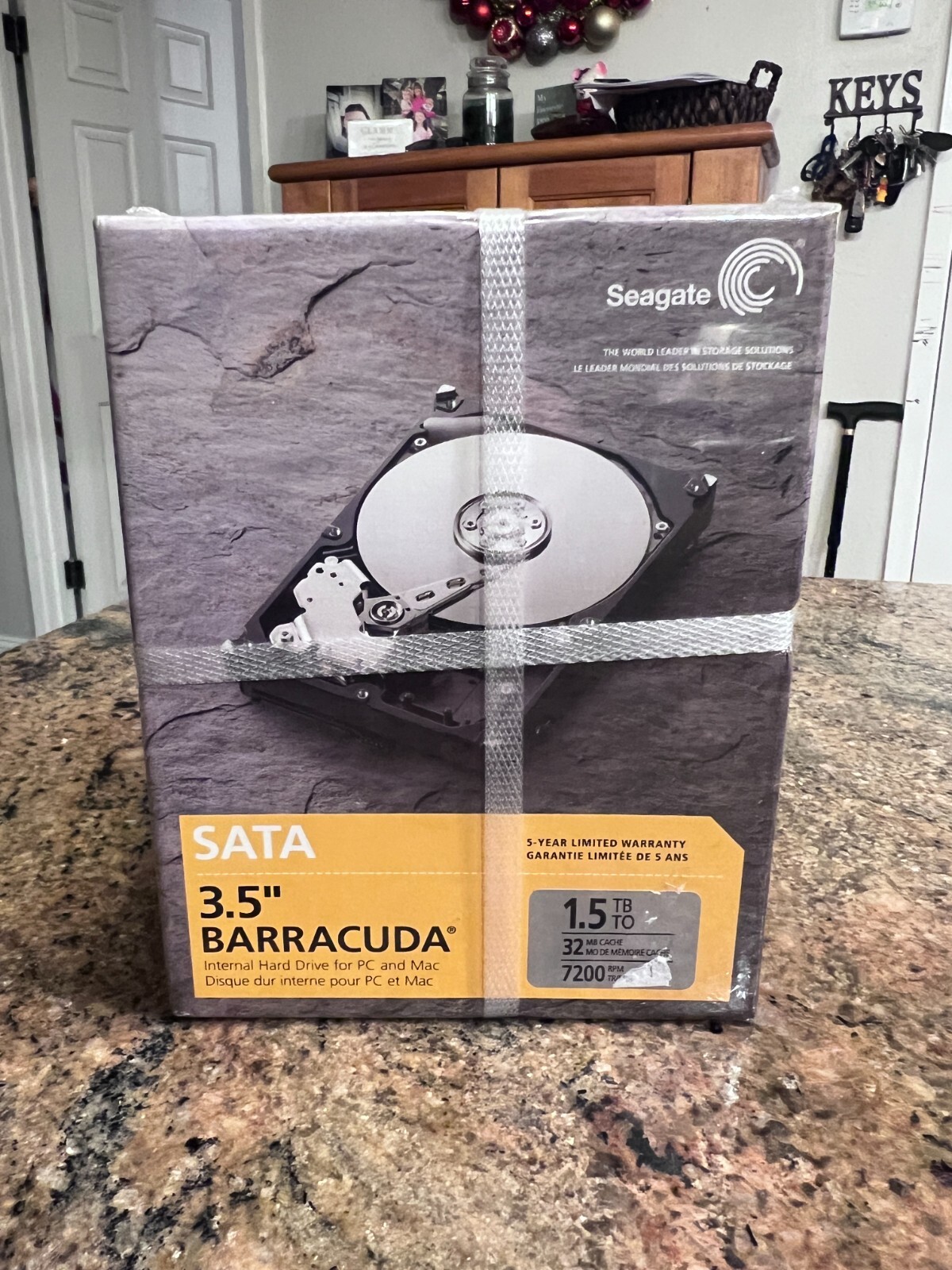 ST315005N1A1AS-RK Seagate BARRACUDA 7200.11 3GBS 1.5TB  3.5" SATA Hard Drive