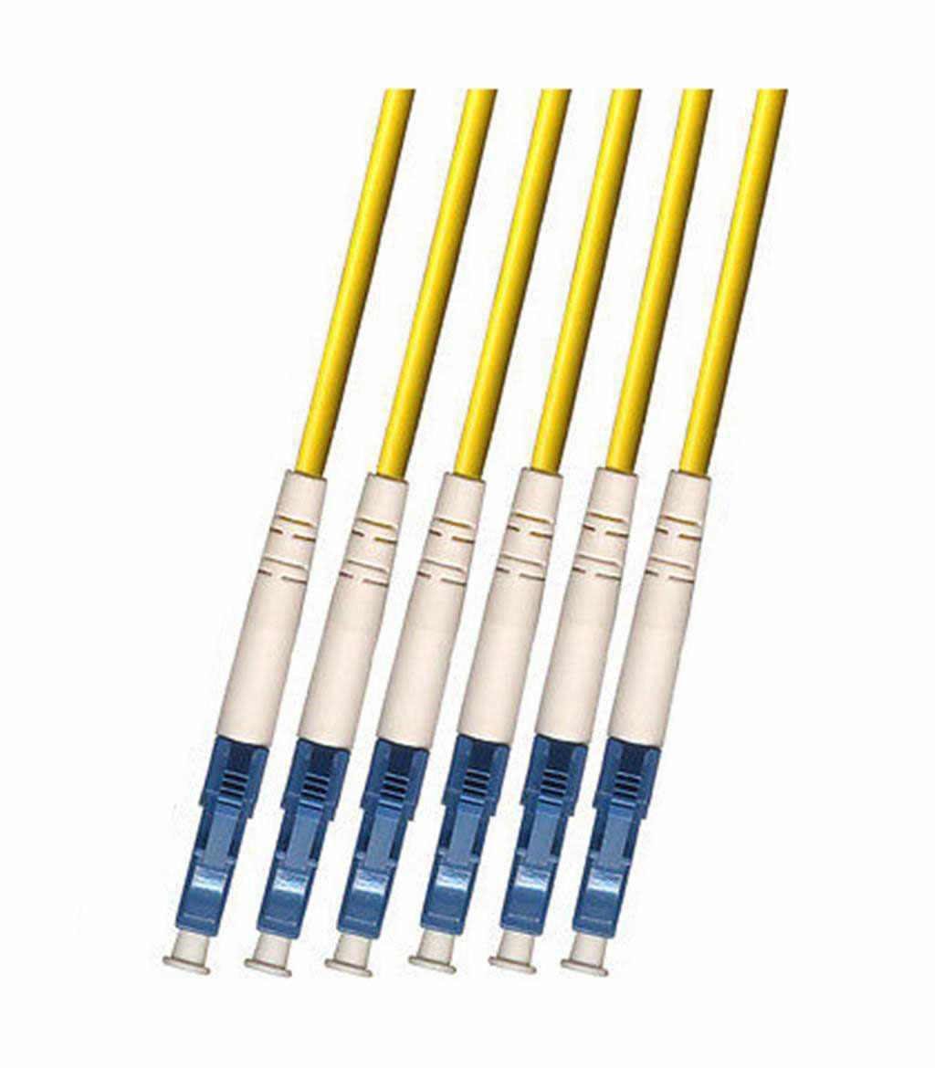 50M OUTDOOR ARMORED LC-LC 6 STRANDS 9/125 SINGLEMODE FIBER PATCH CORD CABLE