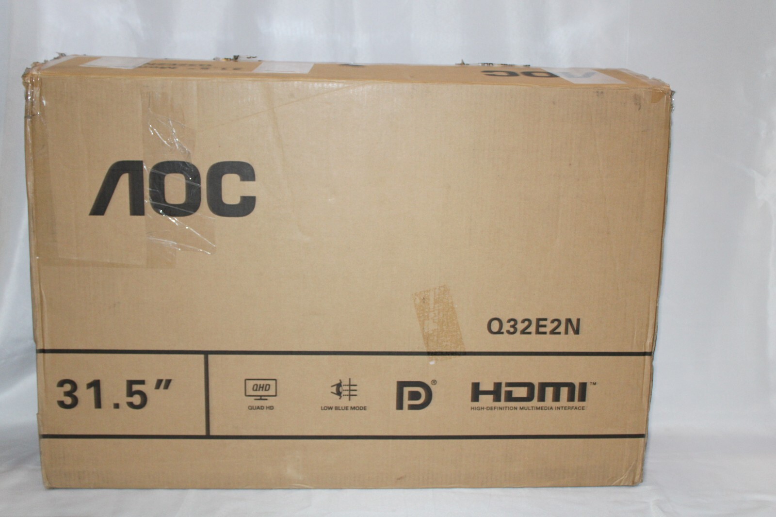 AOC Q32E2N - LED monitor - 32" (31.5" viewable) - 2560 x 1440 QHD @ 75 Hz - IPS