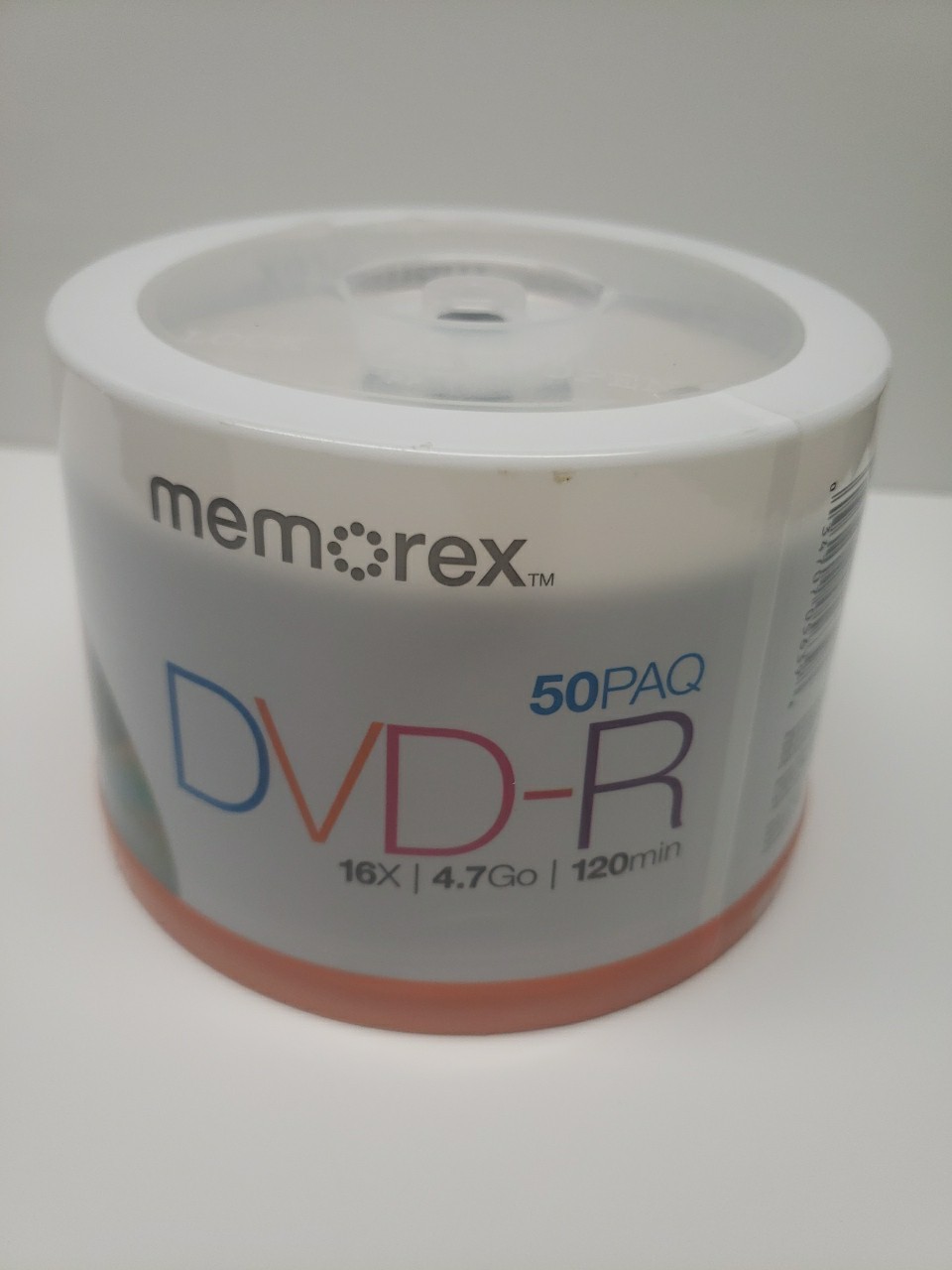 Memorex by Imation Recordable DVD+R 16x 4.7GB 50 Pack Spindle 50 Discs New