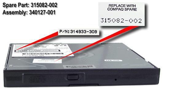ErsaZZa 315082-002 24X Max IDE CD-ROM (EURPS)* ~E~