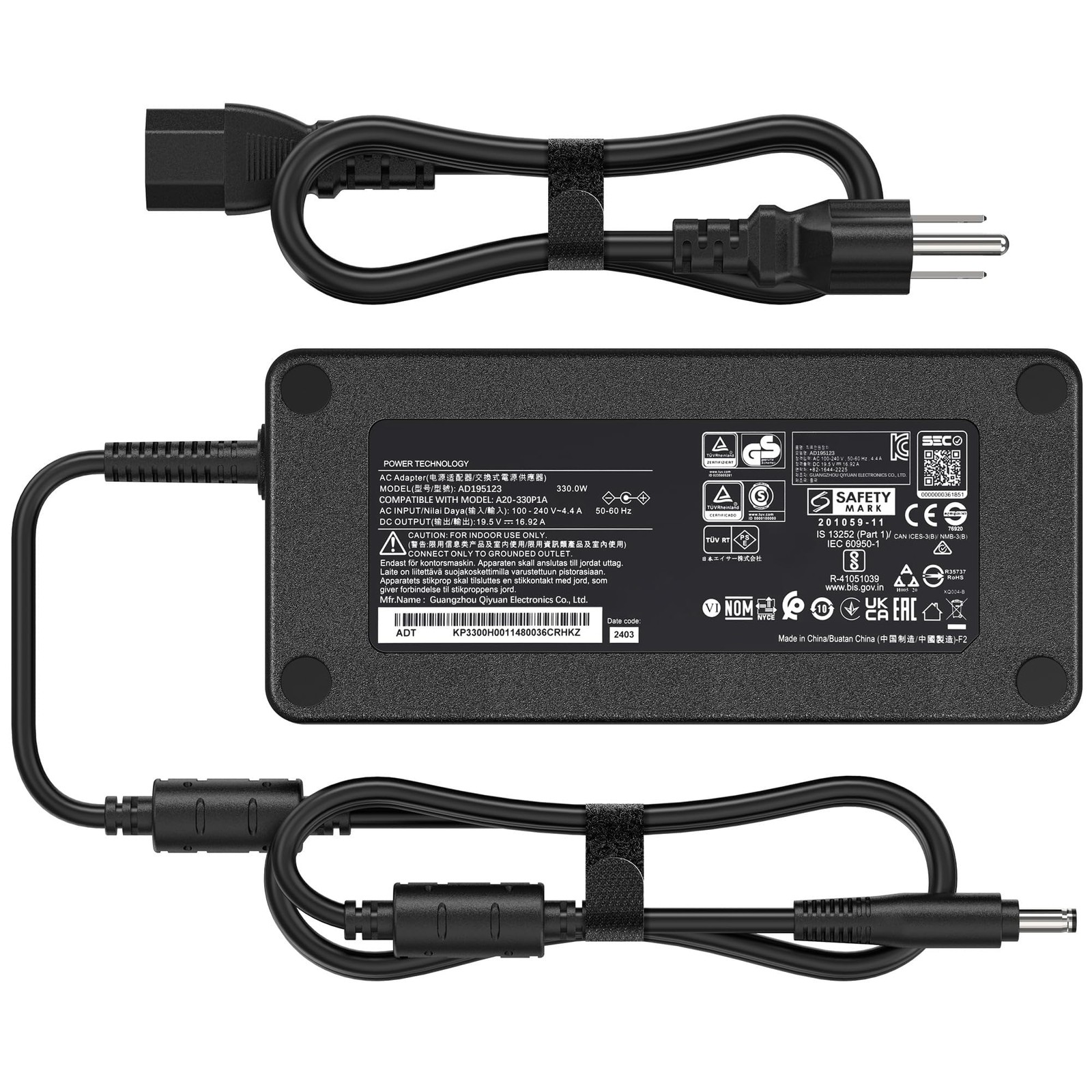 amguog 330W 280W Laptop Charger for Acer Predator Helios Nitro