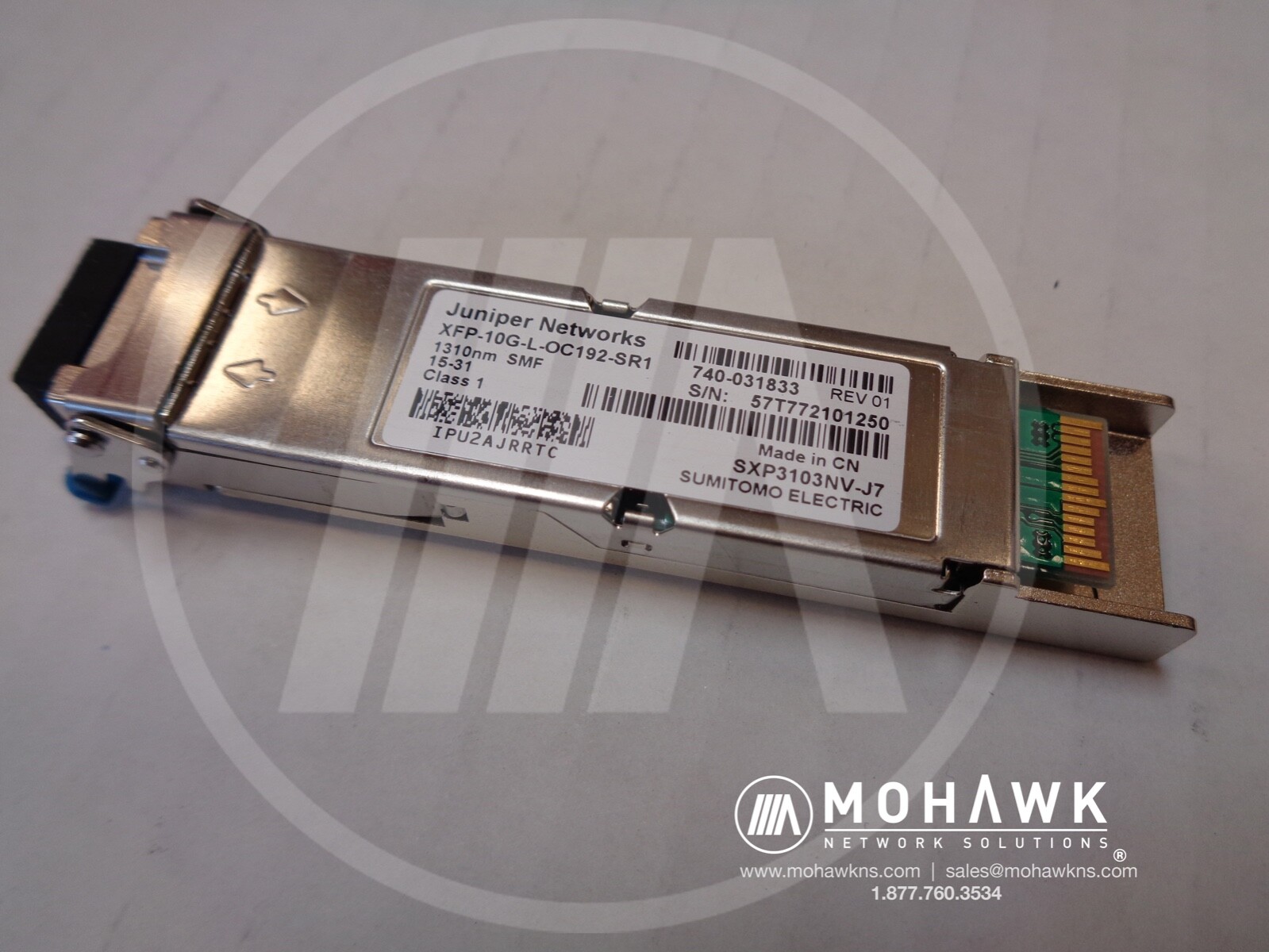 Juniper Original XFP-10G-L-OC192-SR1 Transceiver Module