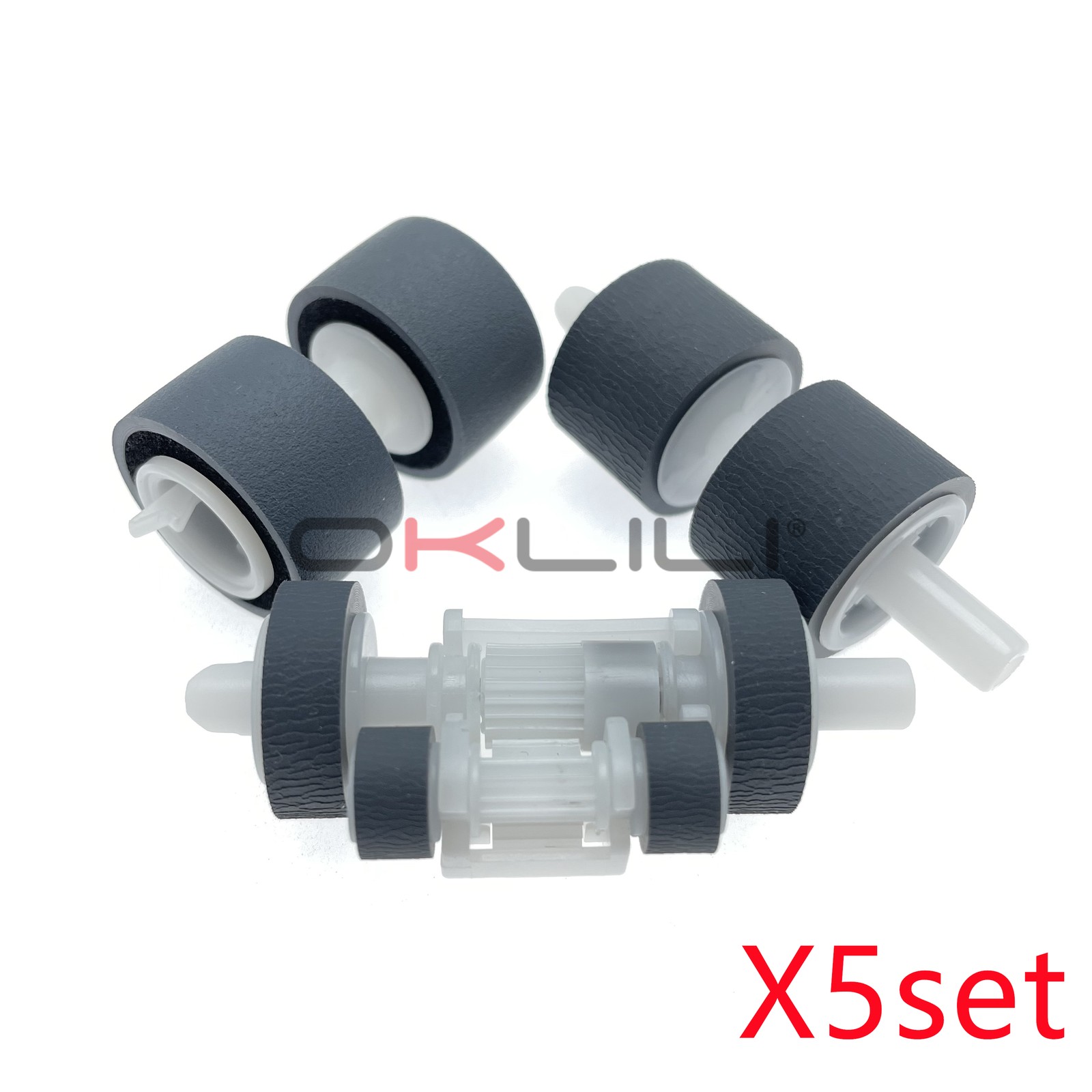 5X B12B813561 Pick Pickup Brake Feed Roller for Epson DS-410 DS-510 DS-520 DS560