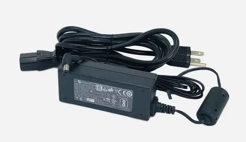Polycom 48V 0.52A Switching Power Supply Adapter 1465-44243-001 FSP025-DINANS
