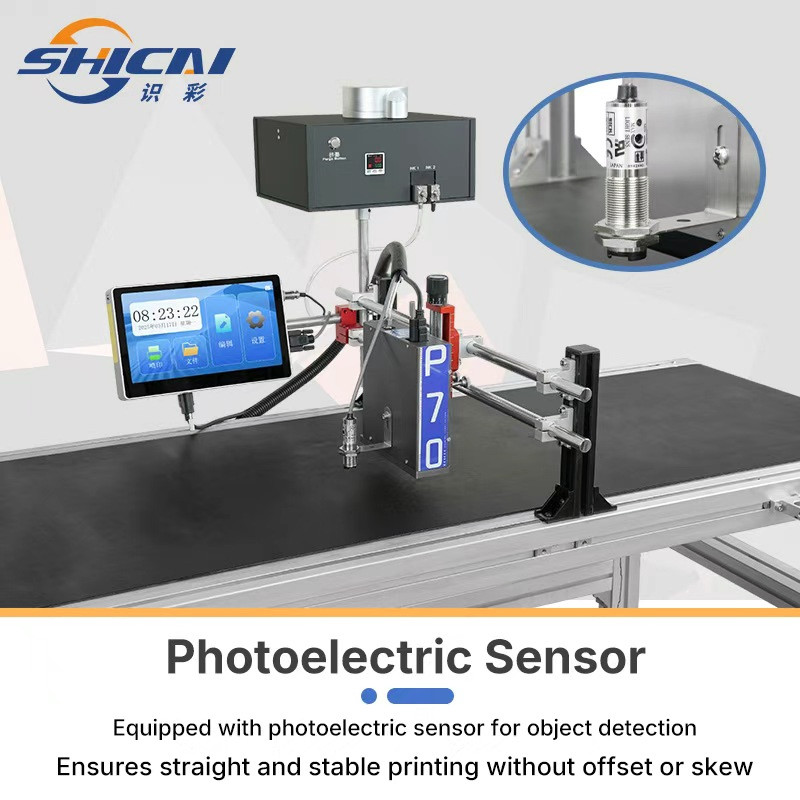 70mm Piezo Inkjet Coder for Box Bag Carton Pallet Product Identification