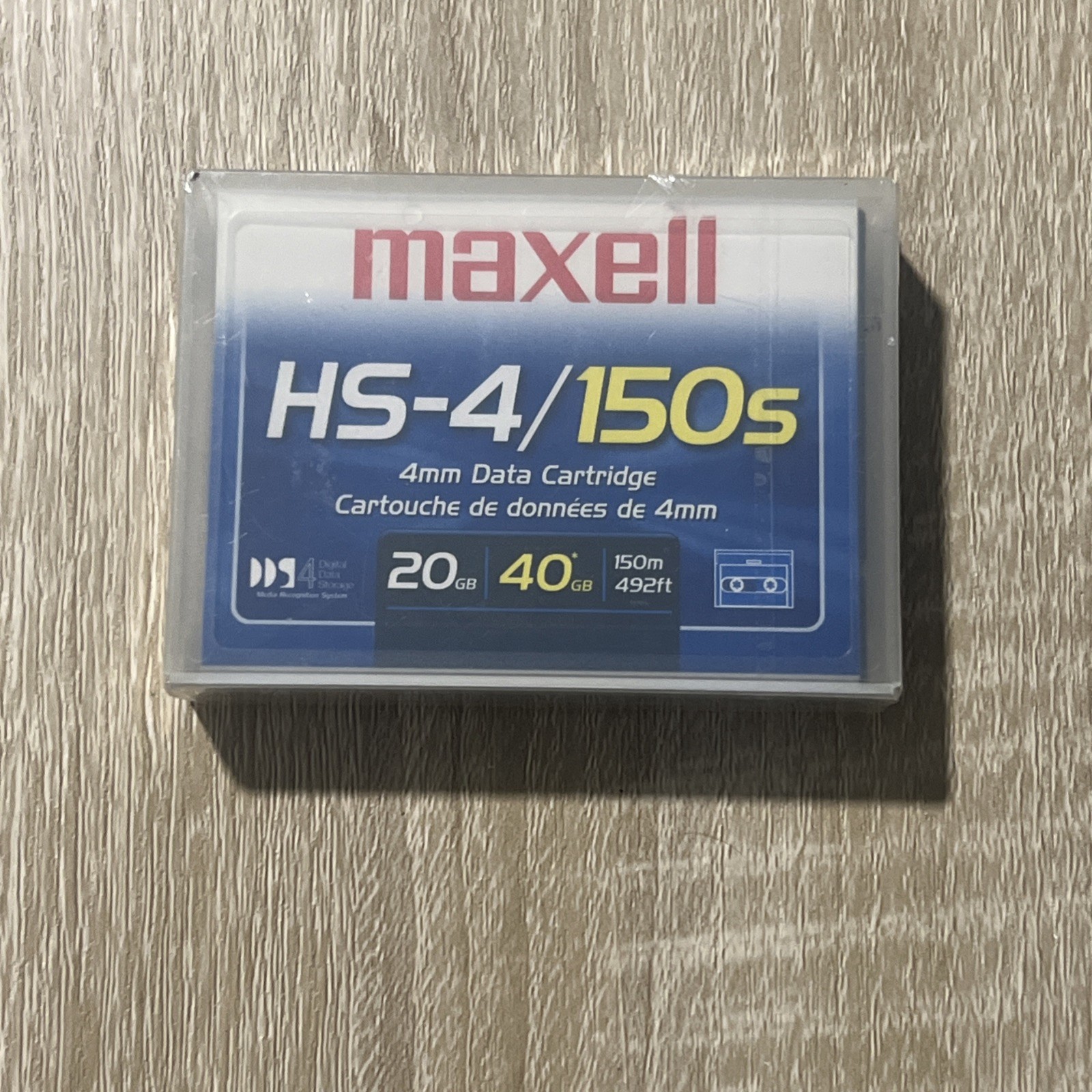 New Sealed Maxell HS-4/150S 20GB / 40GB DATA Tape