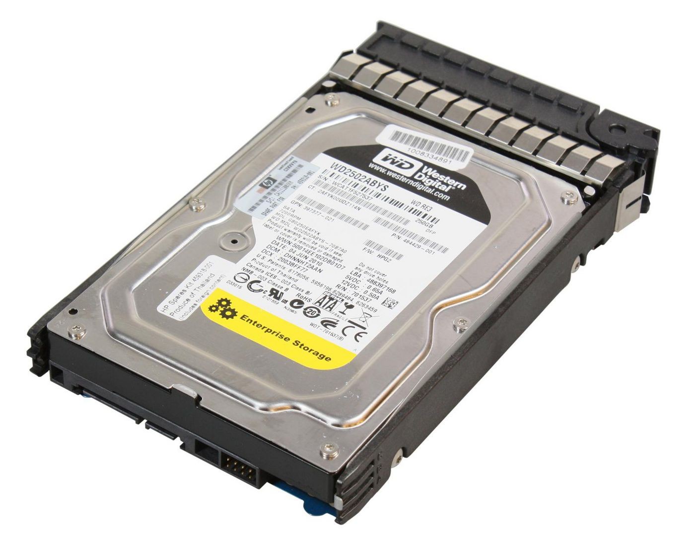 HP 459318-001 459319-001 250GB Hotswap SATA 459318-001, 3.5, 250GB, 7200RP ~E~
