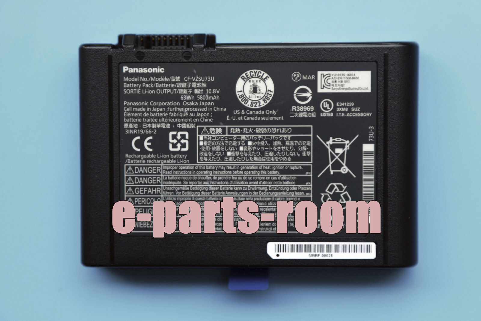 Genuine CF-VZSU73SP CF-VZSU73R CF-VZSU73U Battery For Toughbook CF-D1 Mk1 Mk2