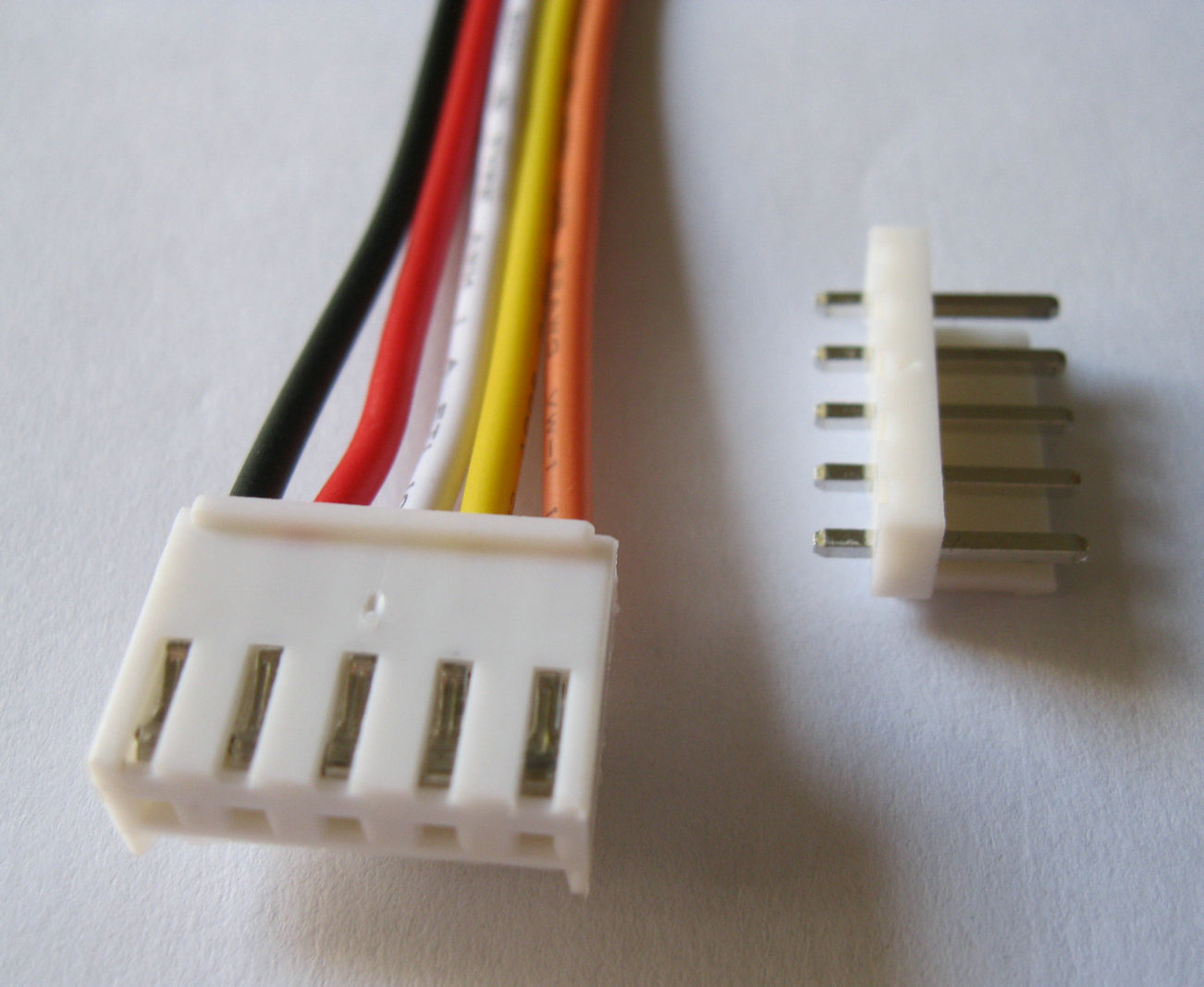 10pcs VH3.96 3.96mm 5Pin Female & Male Pin Connector 22AWG 300mm 12" Leads Cable
