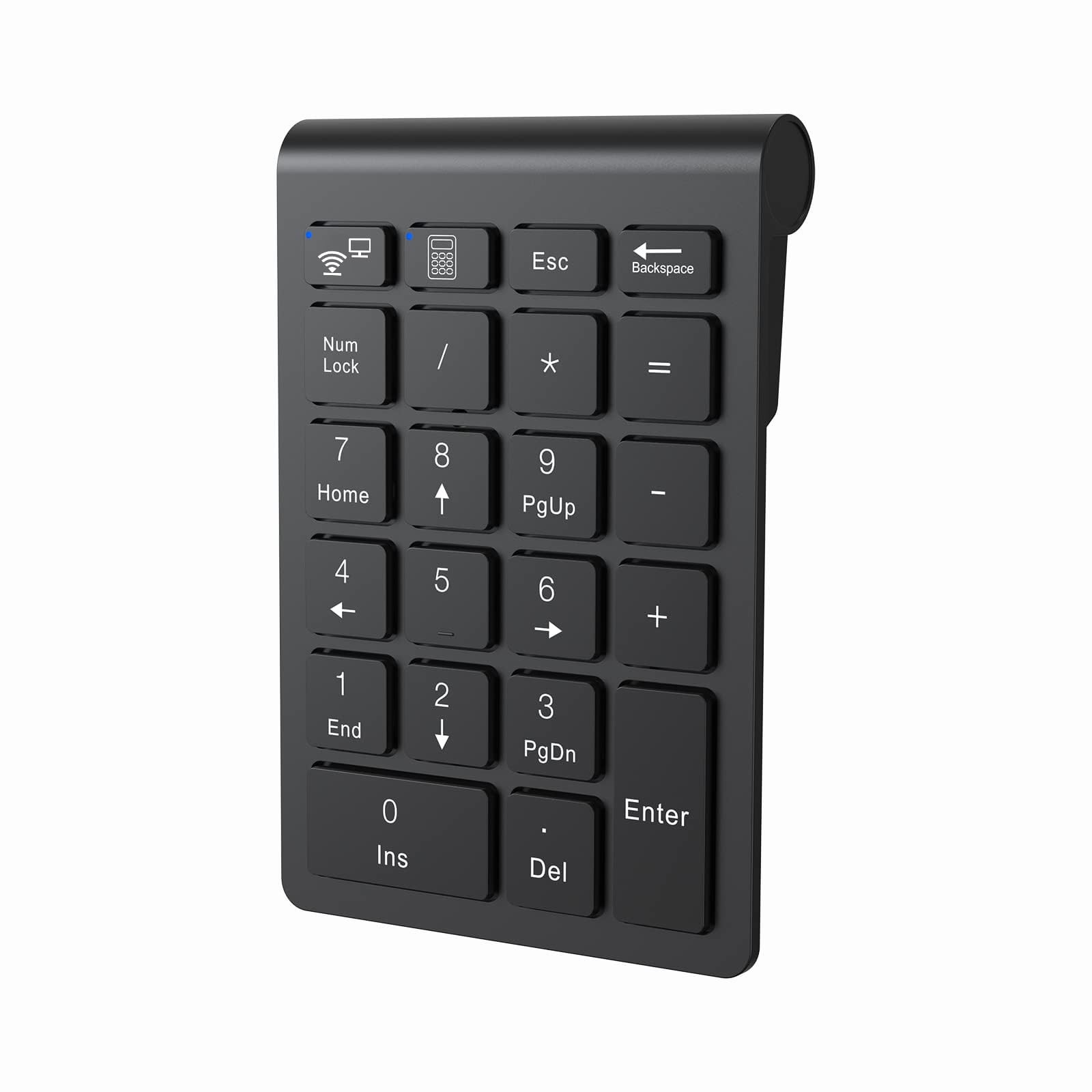 cimetech BT Number Pad, 22 Keys Wireless Numeric Keypad Numpad BT-Black