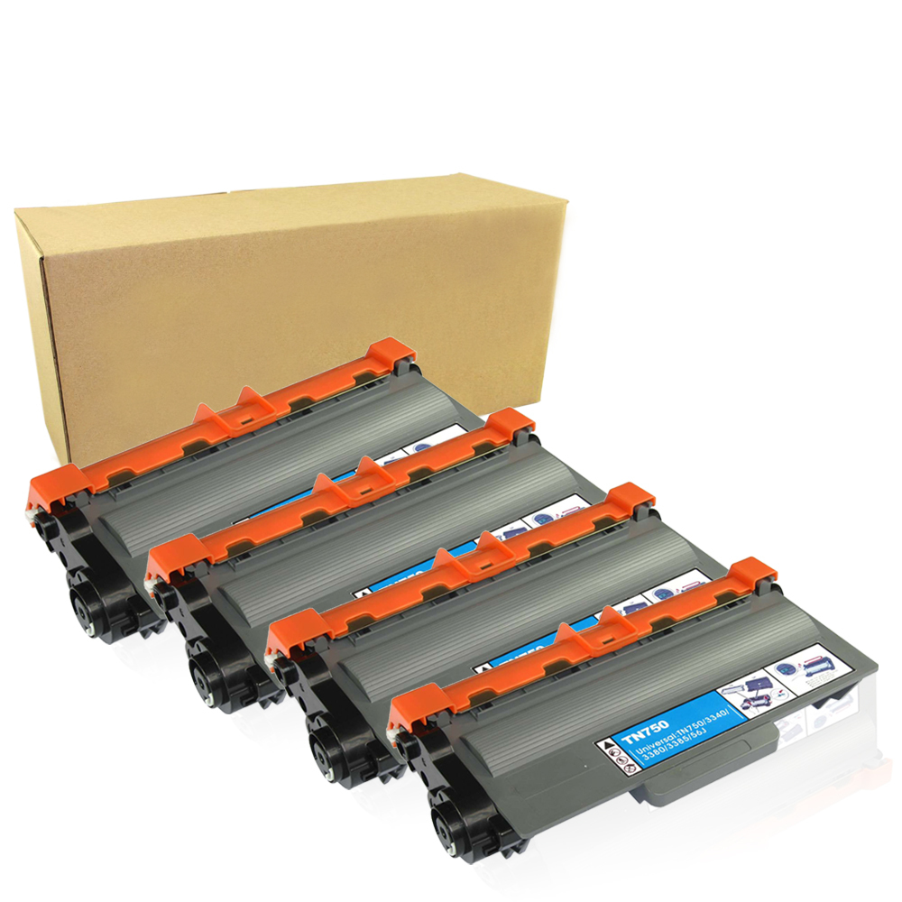 4PK TN750 TN720 Toner Cartridge For Brother MFC-8710DW 8150DN 5450DN HL-5470DW