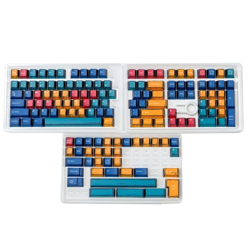 Mechanical Keyboards Keycaps 151Keys Palette Comics PBT Original Profile Keycaps