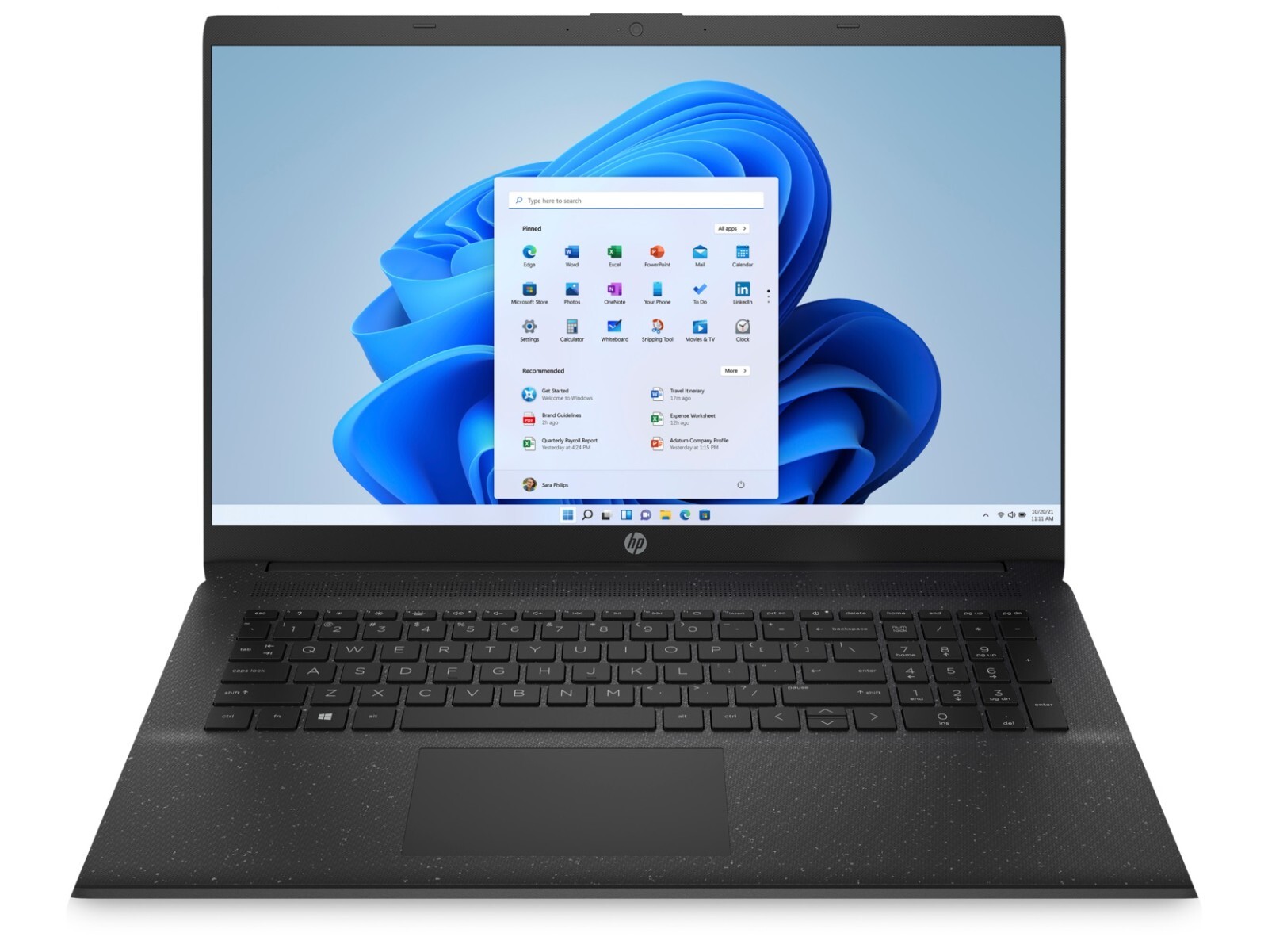 HP 17t-CN300 17 Black Laptop PC 17.3" i5-1334U 10-Core 12GB 1TB SSD HDMI Cam W11