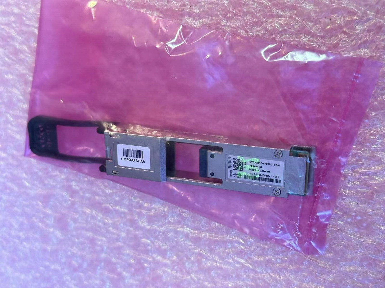 Cisco CVR-QSFP-SFP10G 74-9474-02, QSFP TO SFP/SFP+ ADAPTER - with Hologram