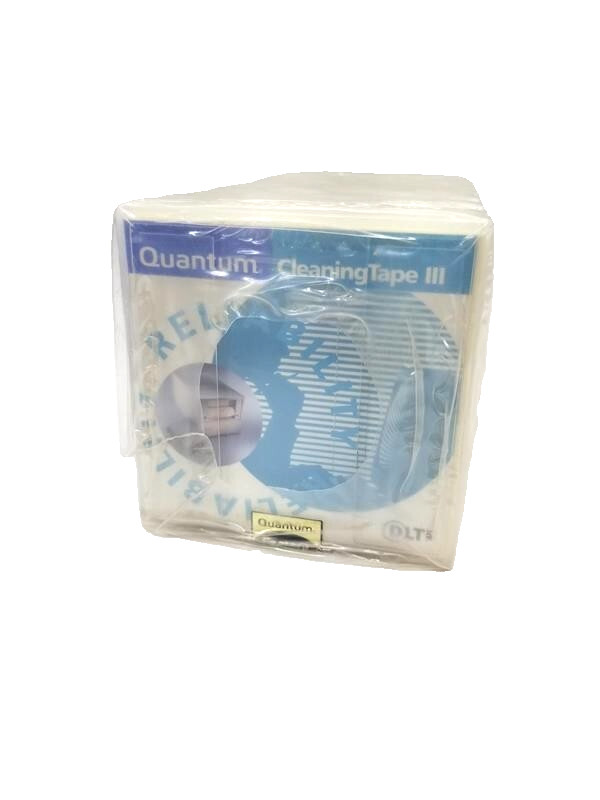 QUANTUM-RELIABILITY CLEANING CARTRIDGE DLT TAPE 3 (1/2in TAPE)_LOT OF 7_ NEW