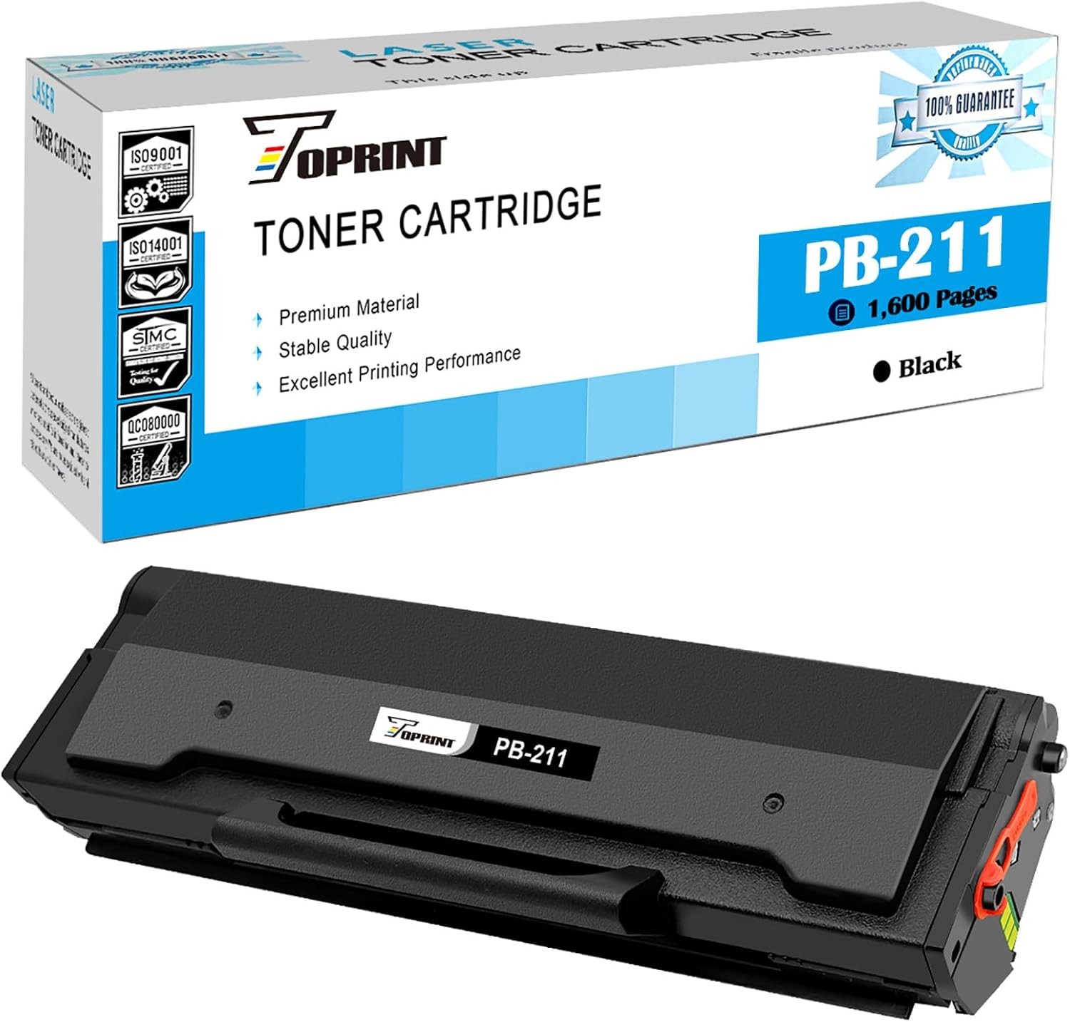 TOPRINT PB-211 PB211 PB-211EV PB211EV PB 211EV Compatible Toner 1 x Black 