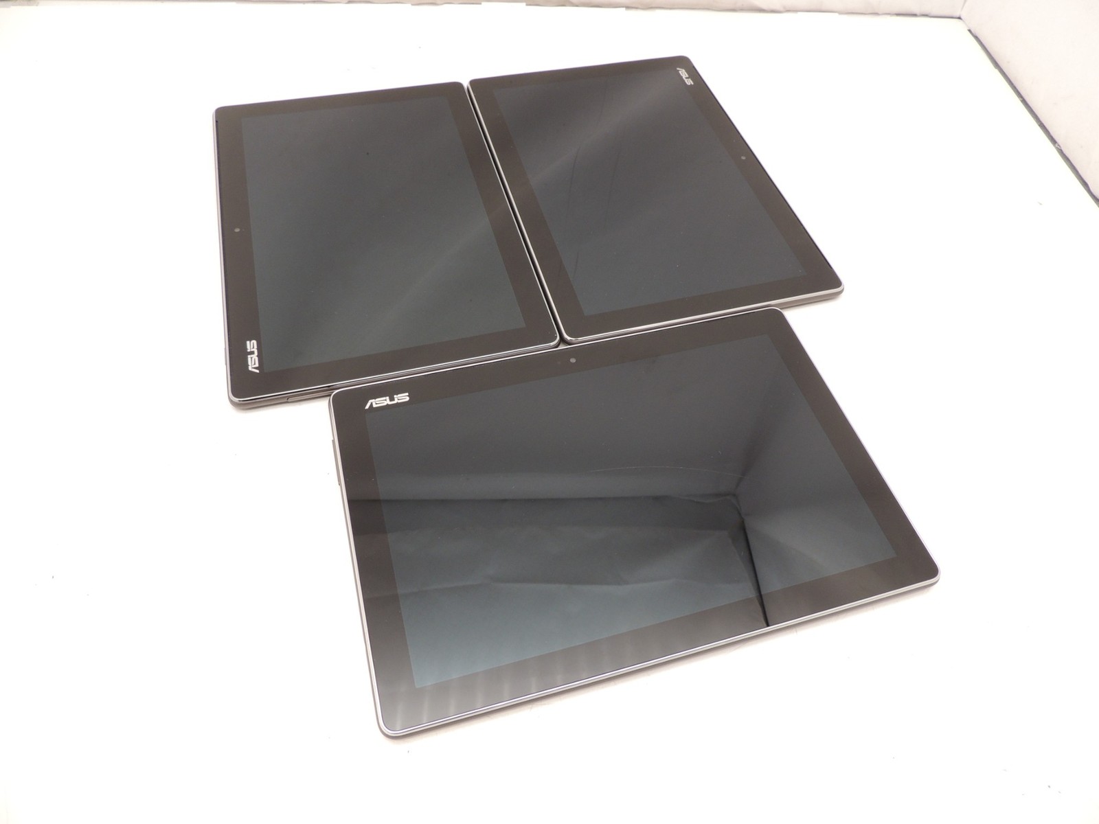 Lot of 3 ASUS Zenpad 10 P023 16GB Tablet 10.1" Black WiFi Only Works AS IS