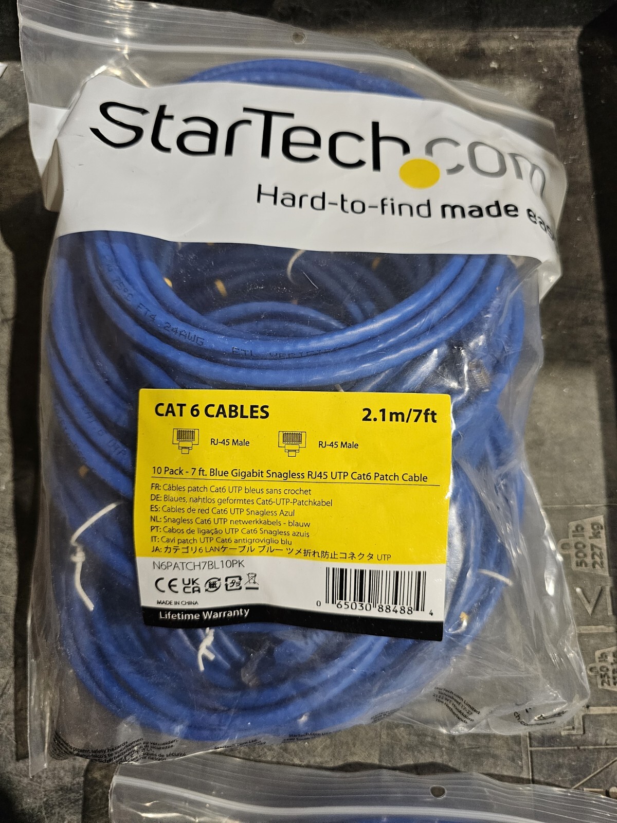 Startech Patch Cables 7' 10pack