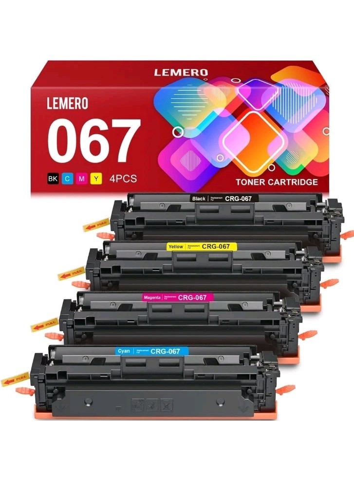 LEMERO 067 Toner Cartridges Compatible for Canon 067 067H Toner Cartridges...