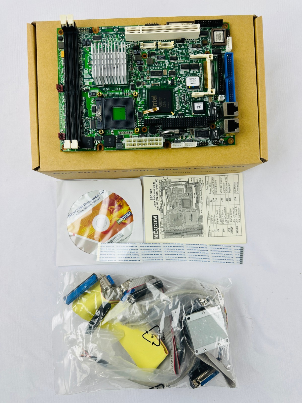 Nexcom EBC572 CPU Board In Brand New in Factory Packaging