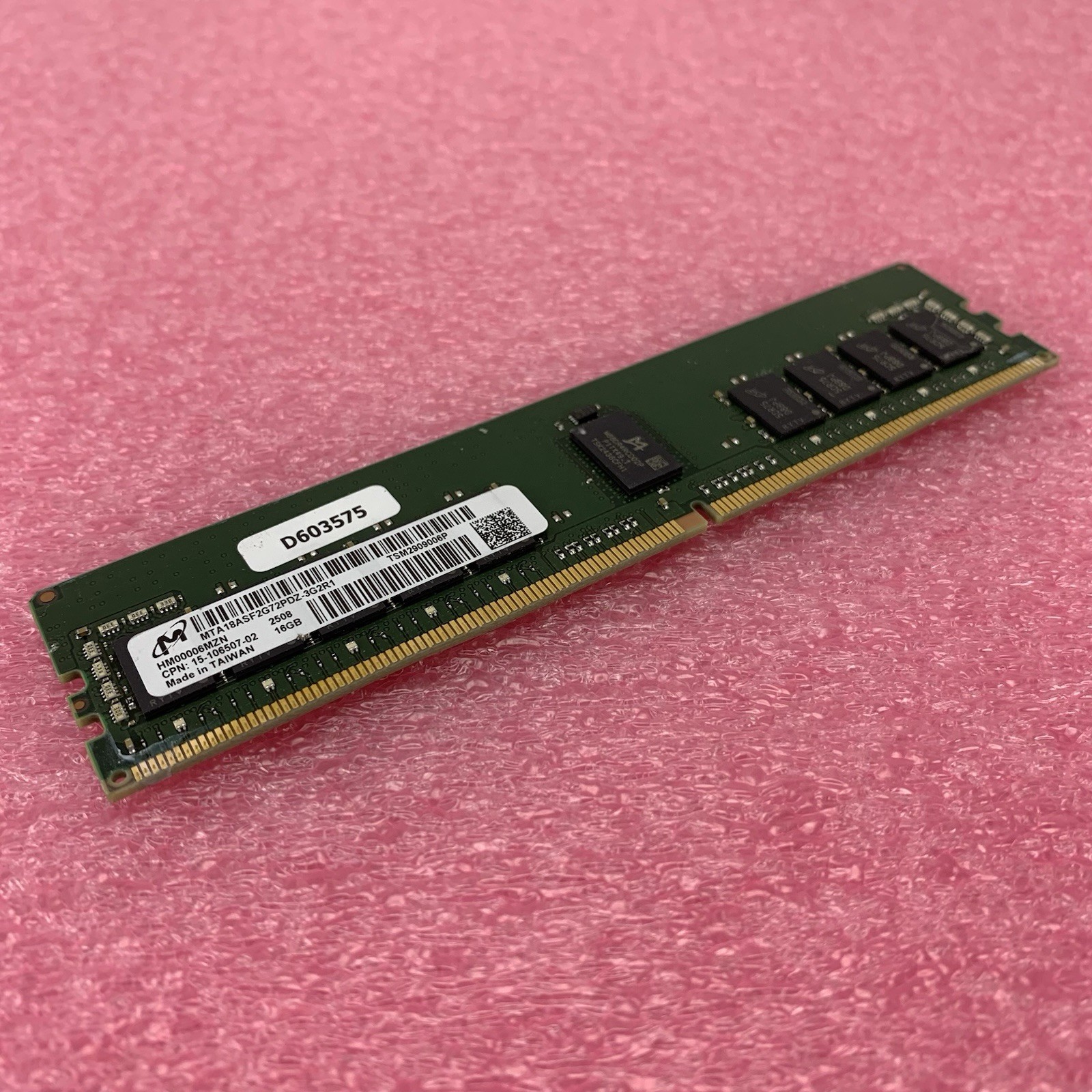 Micron MTA18ASF2G72PDZ-3G2R1 16GB 1Rx16 Desktop Memory RAM